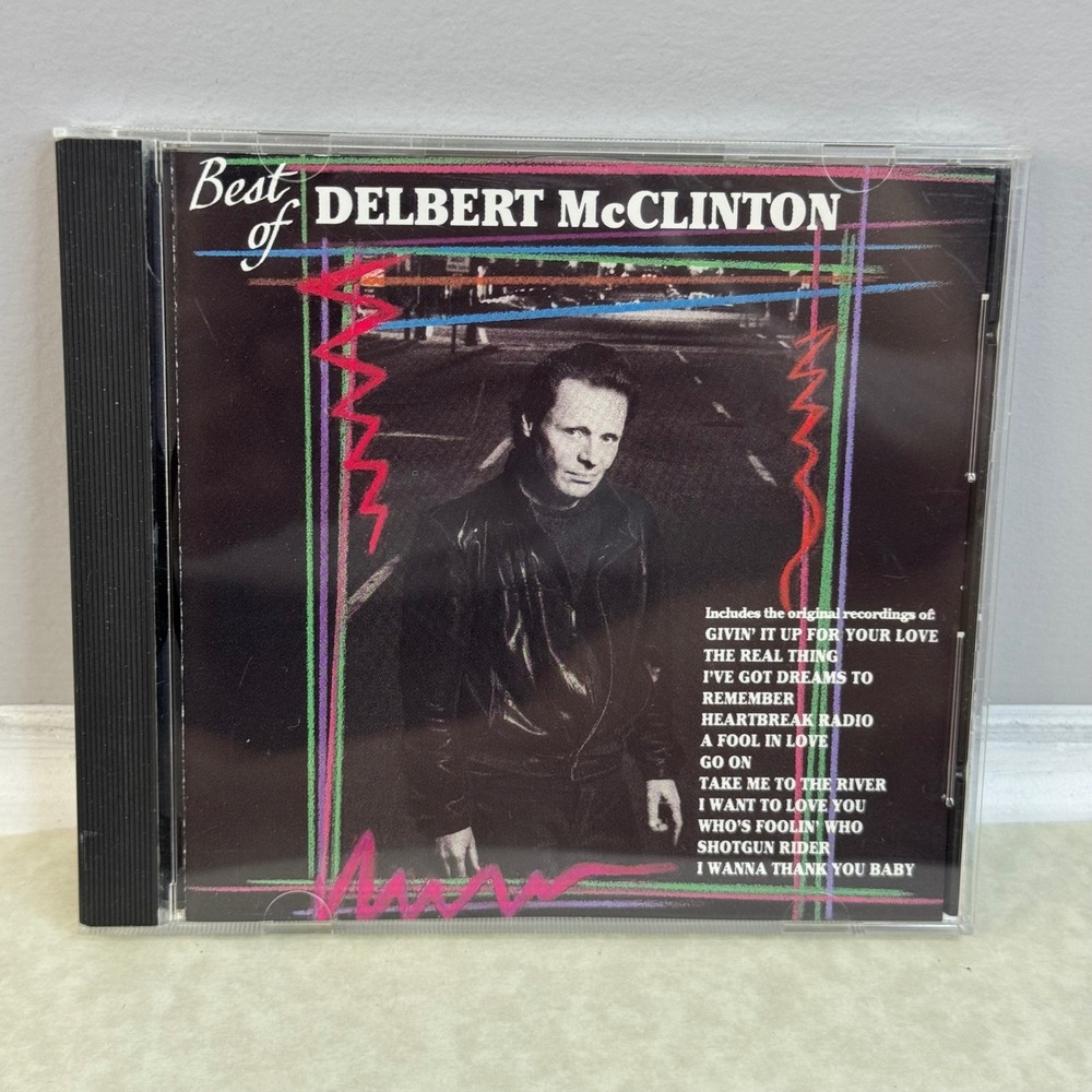 Best‎ of Delbert McClinton( CD Music Album Curb Records) Country Blues Rock